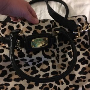 Michael kors almost new cheetah print purse